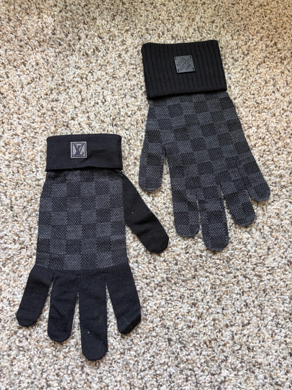 Louis Vuitton Mix Matched Gloves